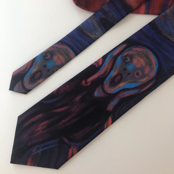 Vintage Other - 90s Vintage The Scream Tie
